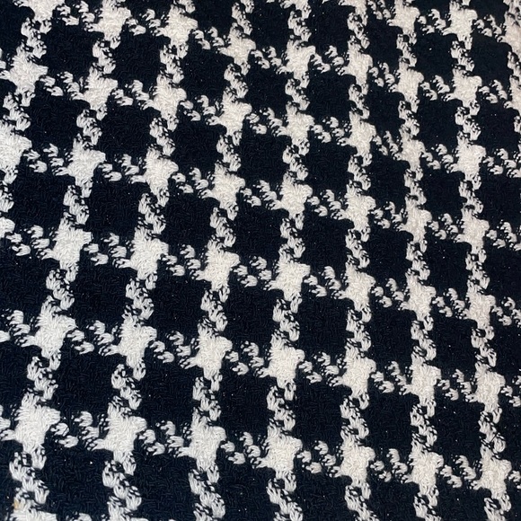 ZARA houndstooth belted skirt - Picture 4 of 5